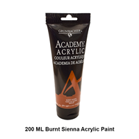 Acrylic Paint Burnt Sienna