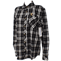 Black And White Flannel Shirt