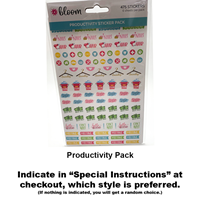 BLOOM STICKER SETS ASST