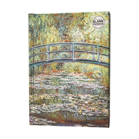 Claude Monet Bridge Journal Blank