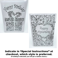 COLOR IN GREETING CARDS ASST