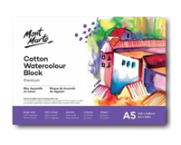 Cotton Watercolor Paper Block A5