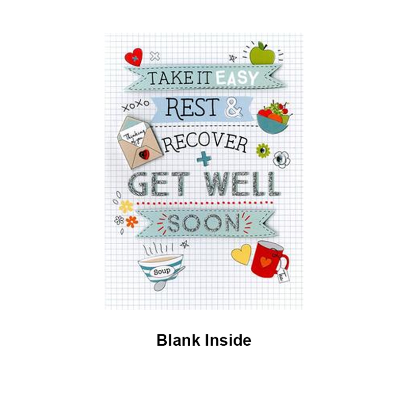 Get Well Take It Easy Card (SKU 1034062281)