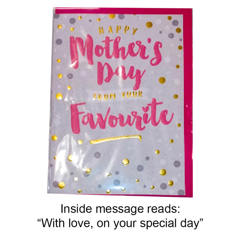 Greeting Card Mothers Day - Favorite (SKU 1031743381)