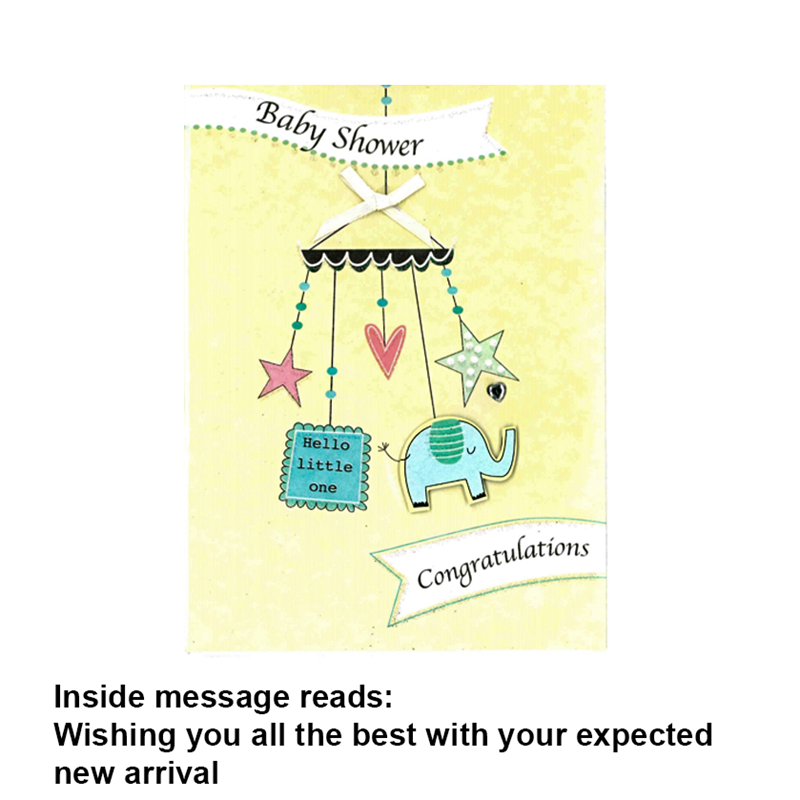 Greeting Card Shower Congratulations (SKU 1035270081)