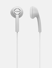Koss White Earbud Headphones