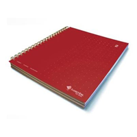 Livescribe #2 Red 3 subject Notebook
