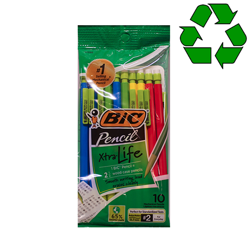 Pencil .7Mm 10/Pk Bic Ecolutions (SKU 10258910102)