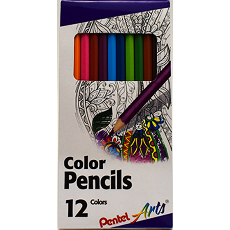 Pentel Color Pencil Set 12ct