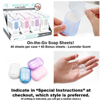 Soap N' Suds Soap Sheets