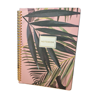 Spiral Notebook Palm Leaves