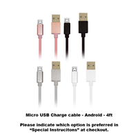 Travelocity Micro Charge 4Ft Data Cable